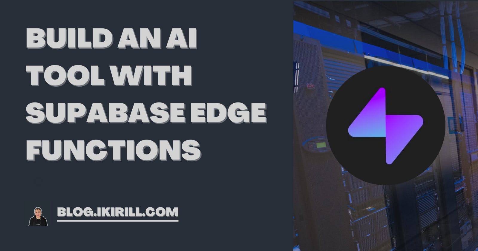Build an AI Tool with Supabase Edge Functions