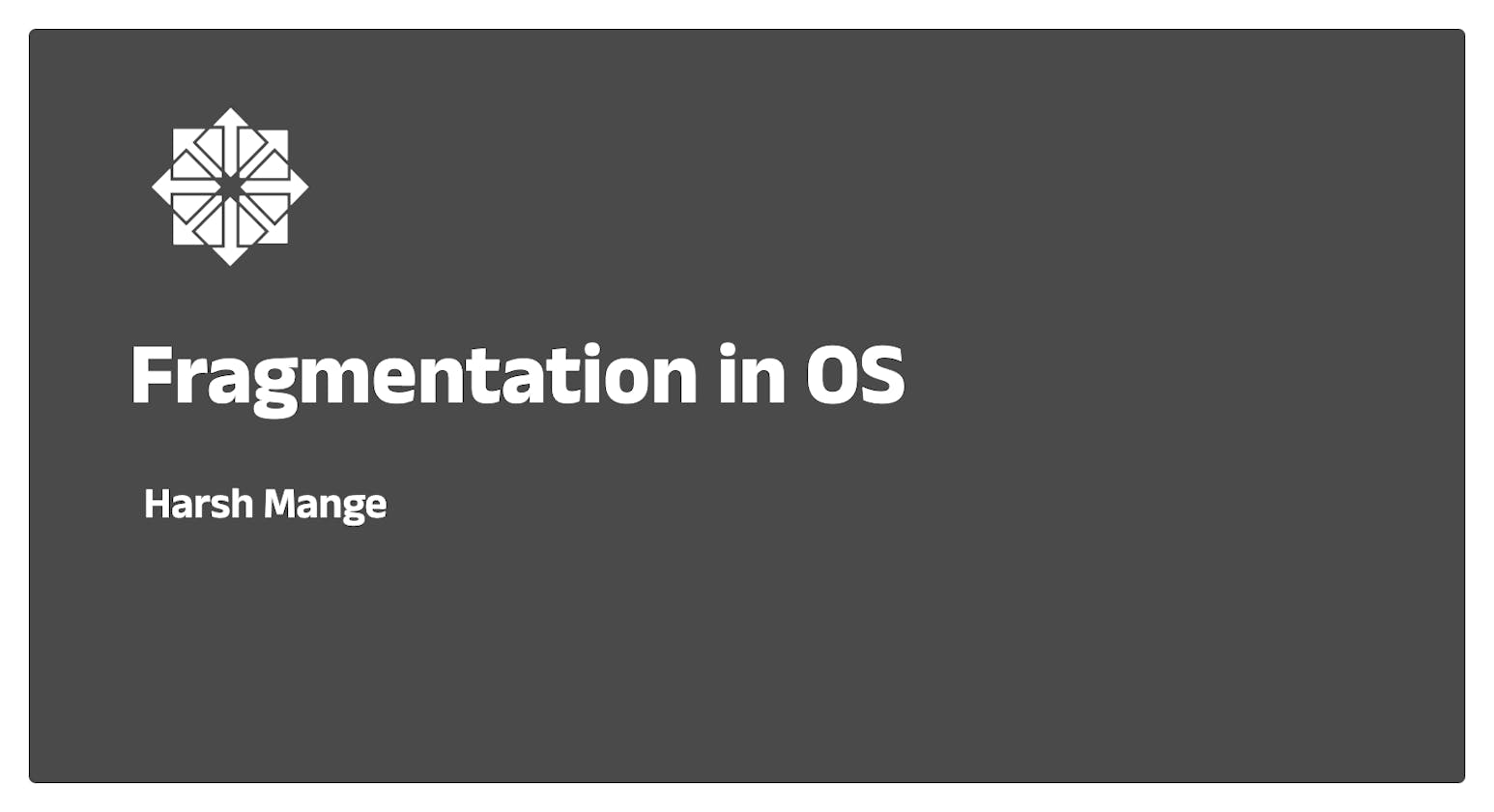 Types of Fragmentation in OS and How to Address Them