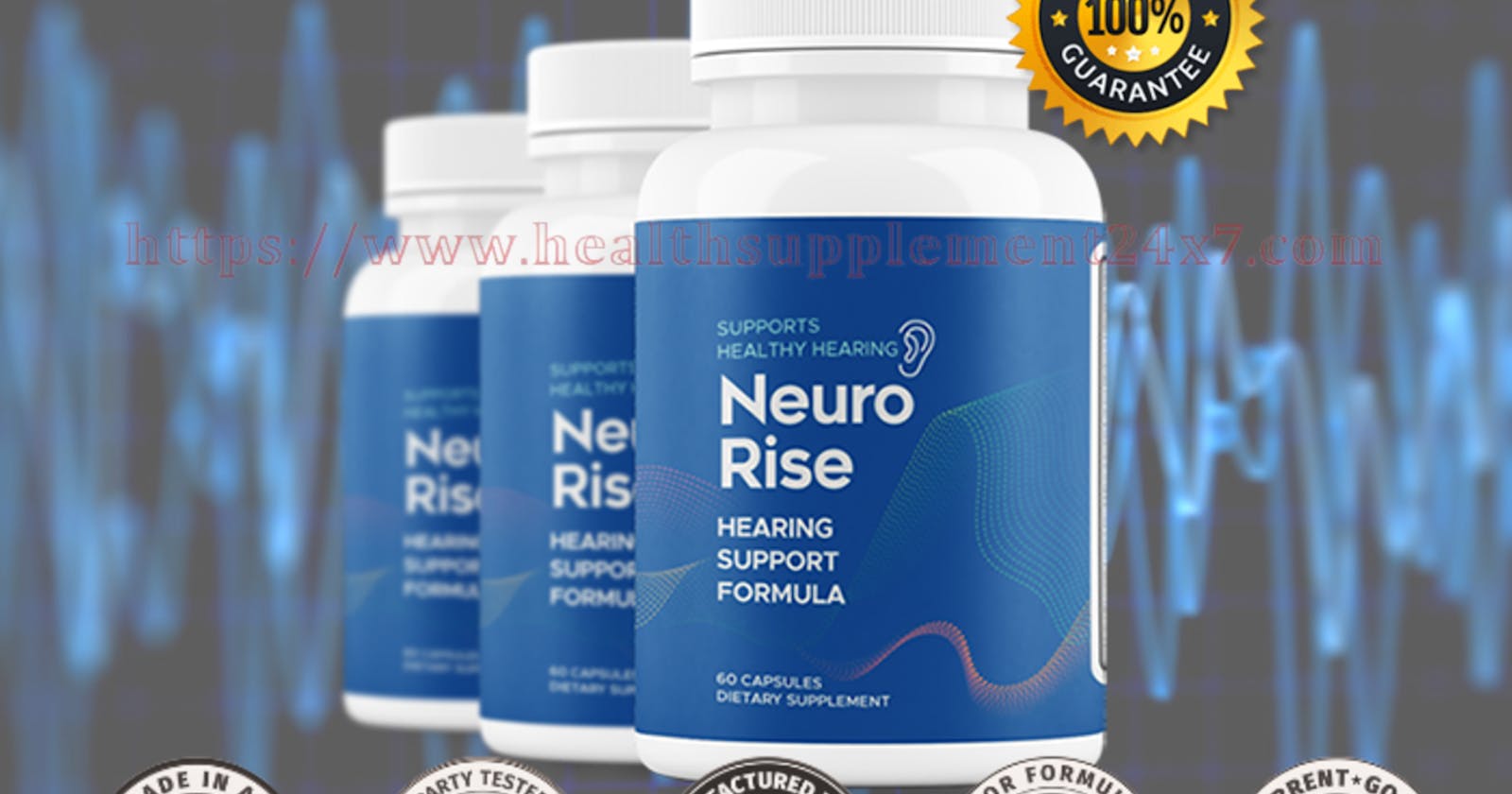 NeuroRise Hearing Support Formula (#NEW2023) Support Ear And Brain Health!