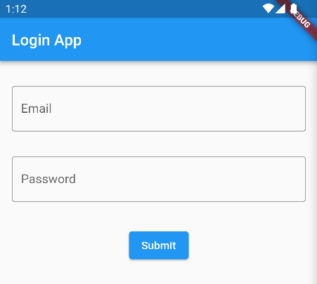 UI Changed to ask for Login credentials