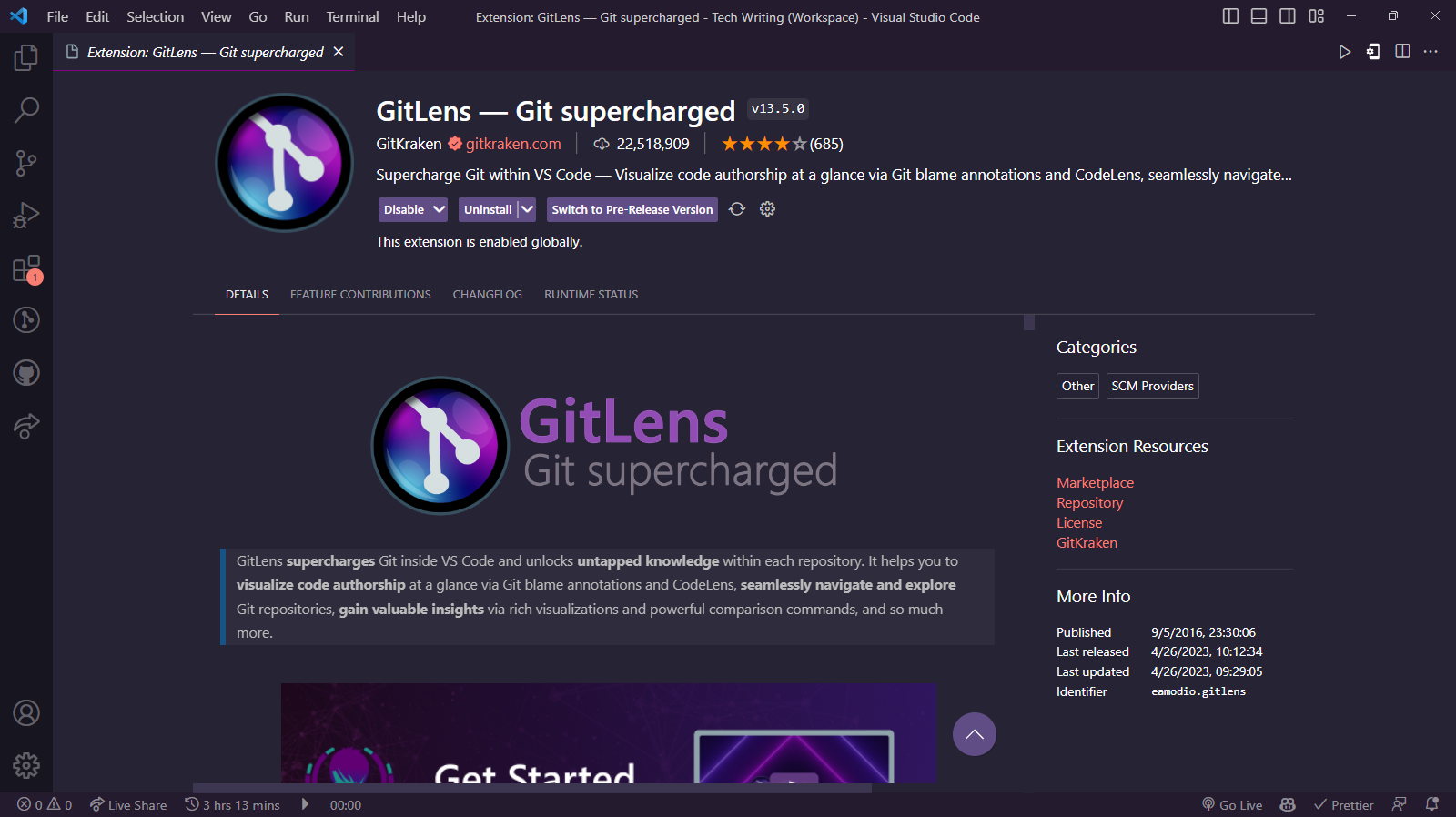 GitLens 