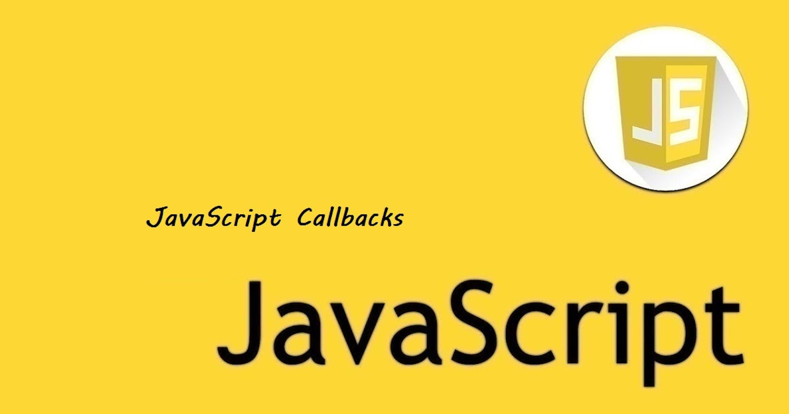 19 - JavaScript - Callbacks