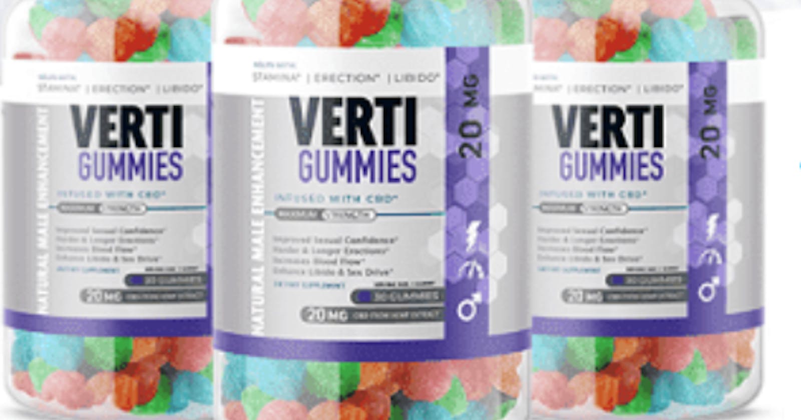 Verti Male Enhancement Gummies – 100% Effective Gummies For Men Health!