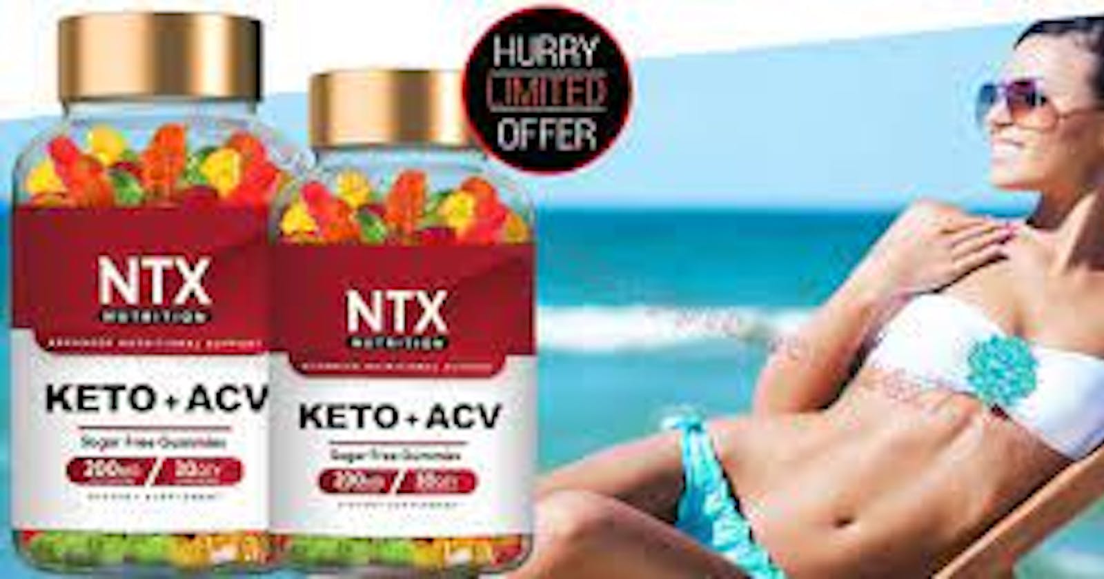 NTX Nutrition Keto Plus ACV Gummies 200MG