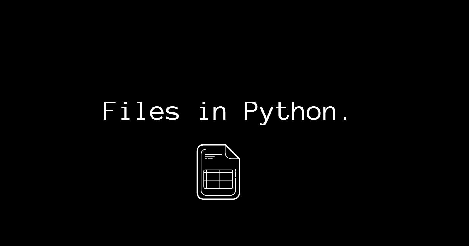 PDFs, spreadsheets and CSV files - Python