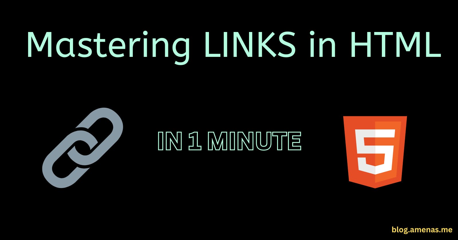 Mastering LINKS in HTML 🔗