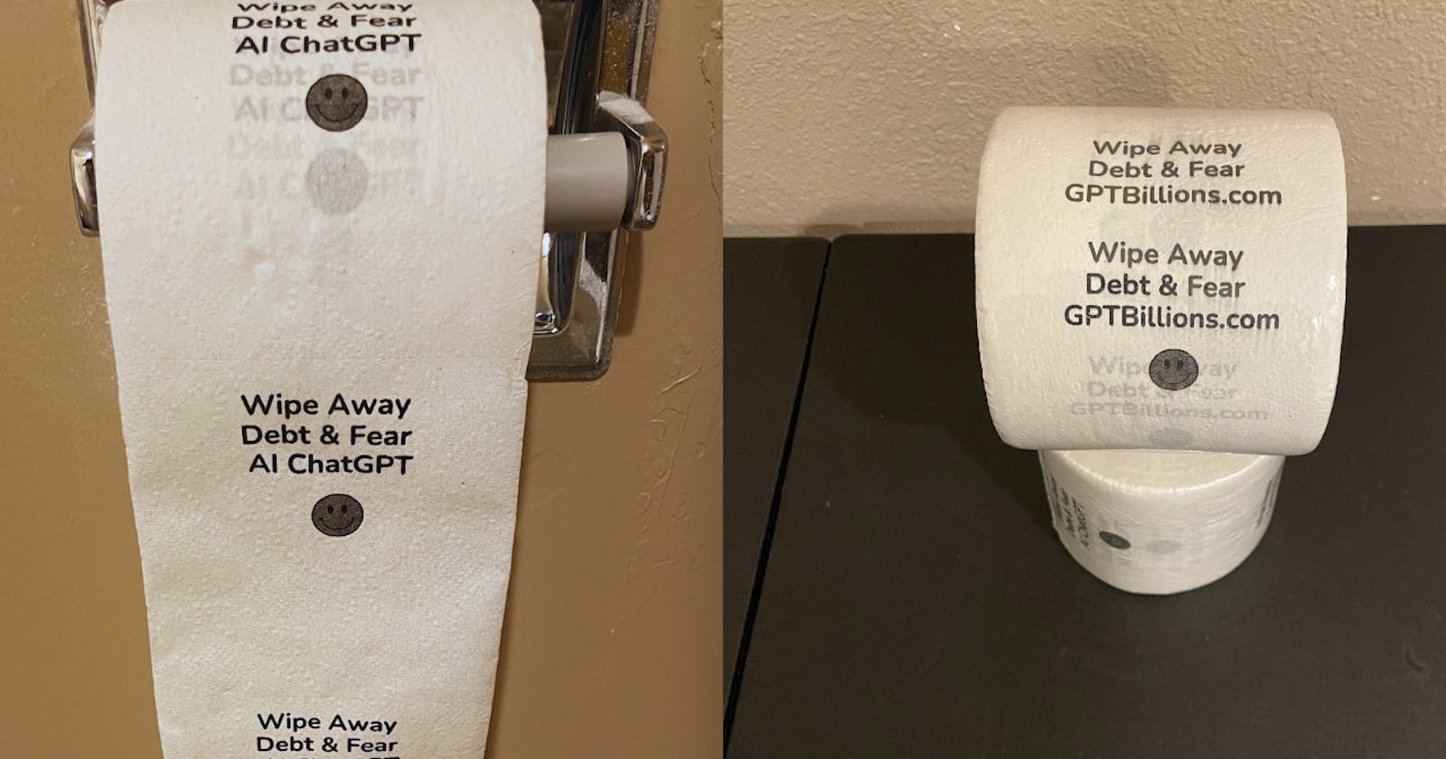Miracle AI Toilet Paper Wipes Away Debt and Fear