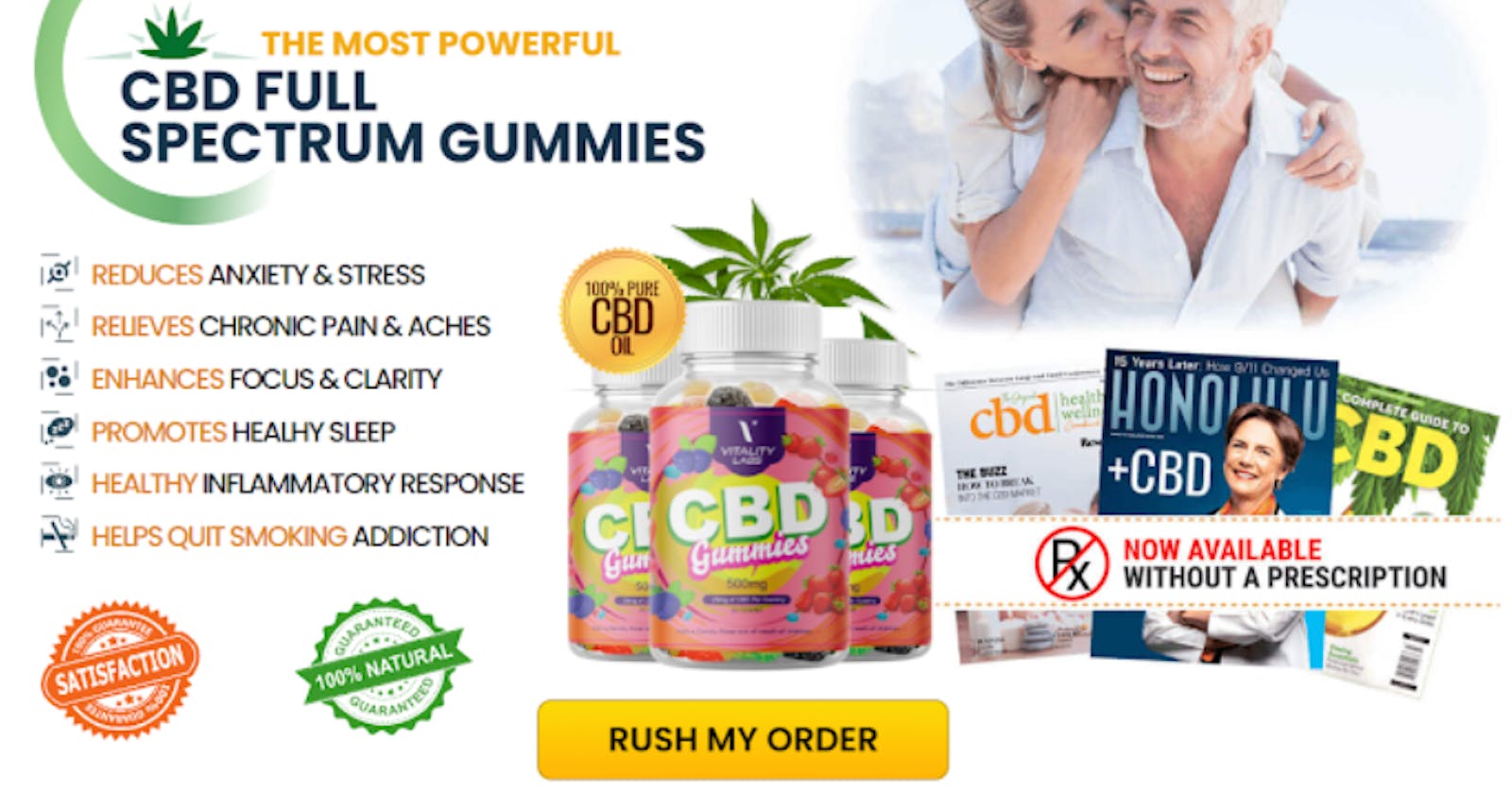 Vitality Labs CBD Gummies Reviews, Price, For Sale, Near Me, Website, Ingredients, Scam & Where To Buy?