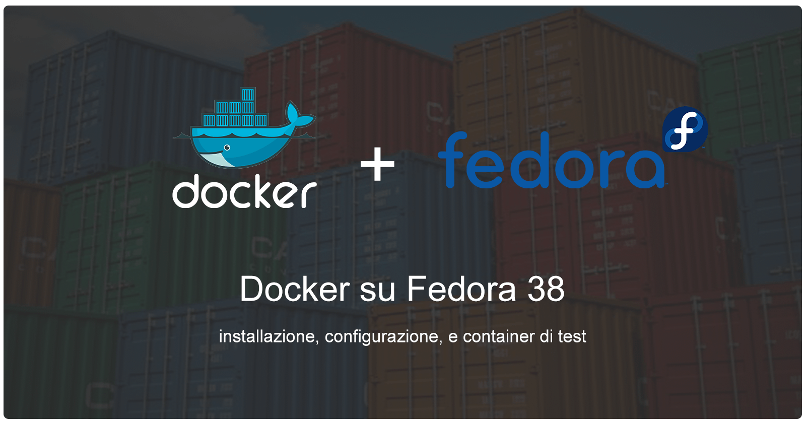 Docker su Fedora 38