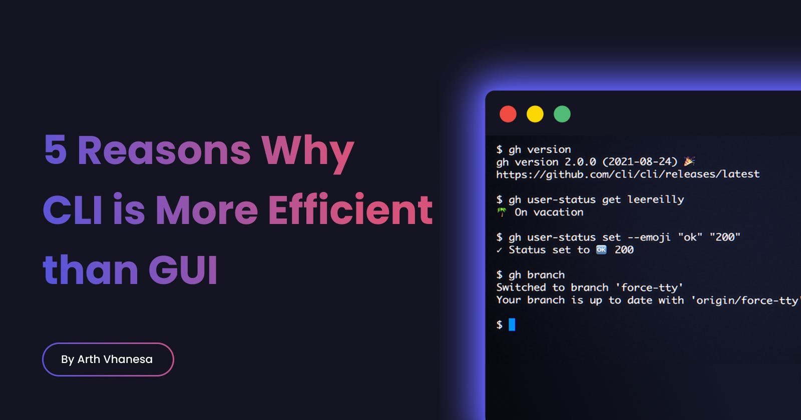 5 Reasons Why Command Line Interface (CLI) is More Efficient Than GUI