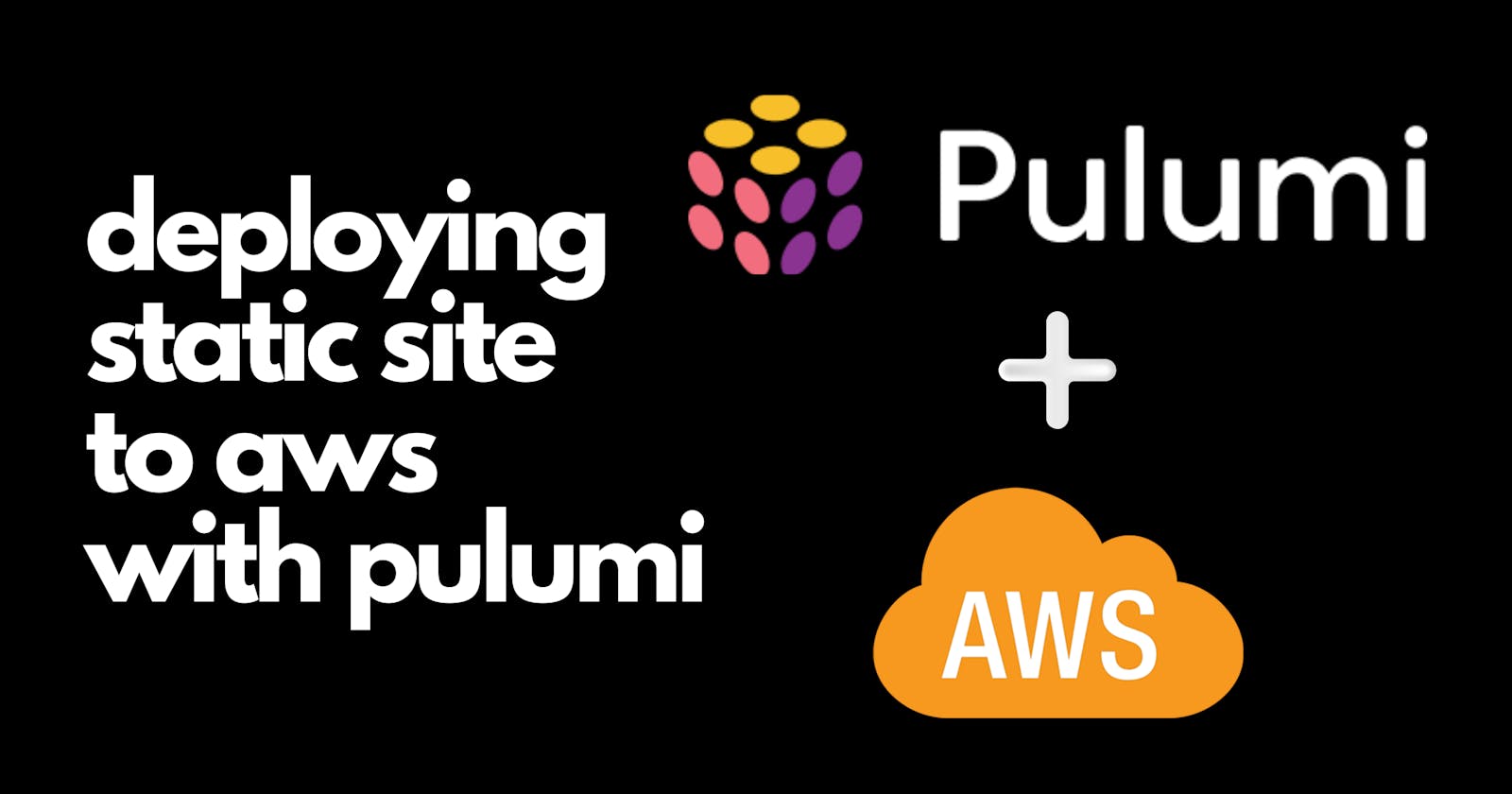 Deploying a static website to AWS with Pulumi