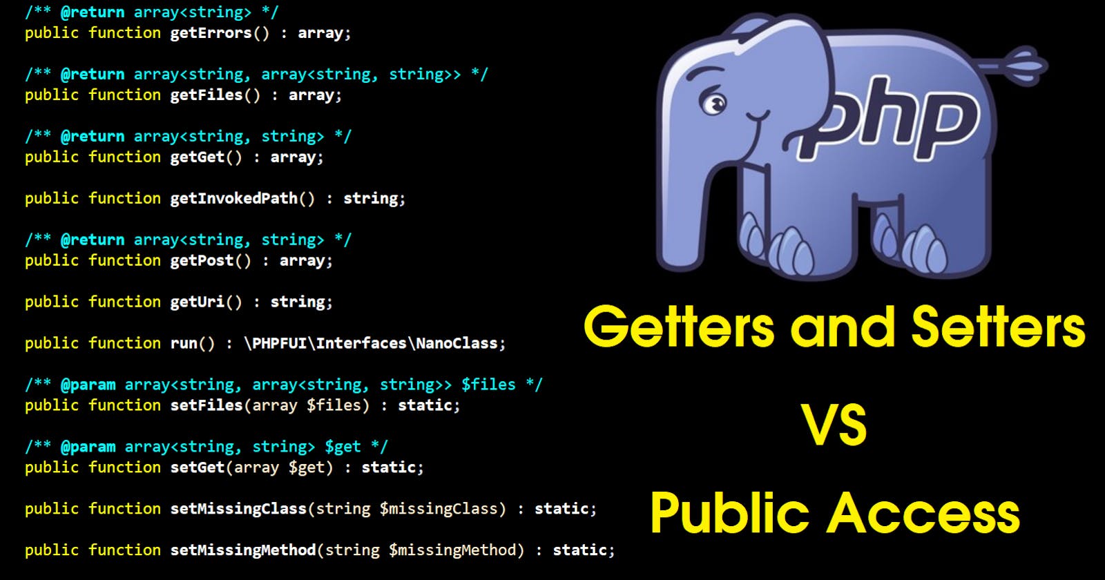 Getters and Setters vs Public Access