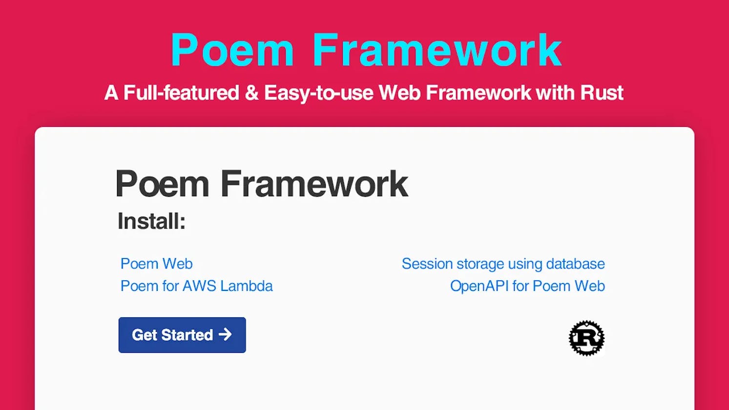 Unleashing the Power of Rust: An Introduction to Poem Web Framework for Building Fast and Reliable Web Applications