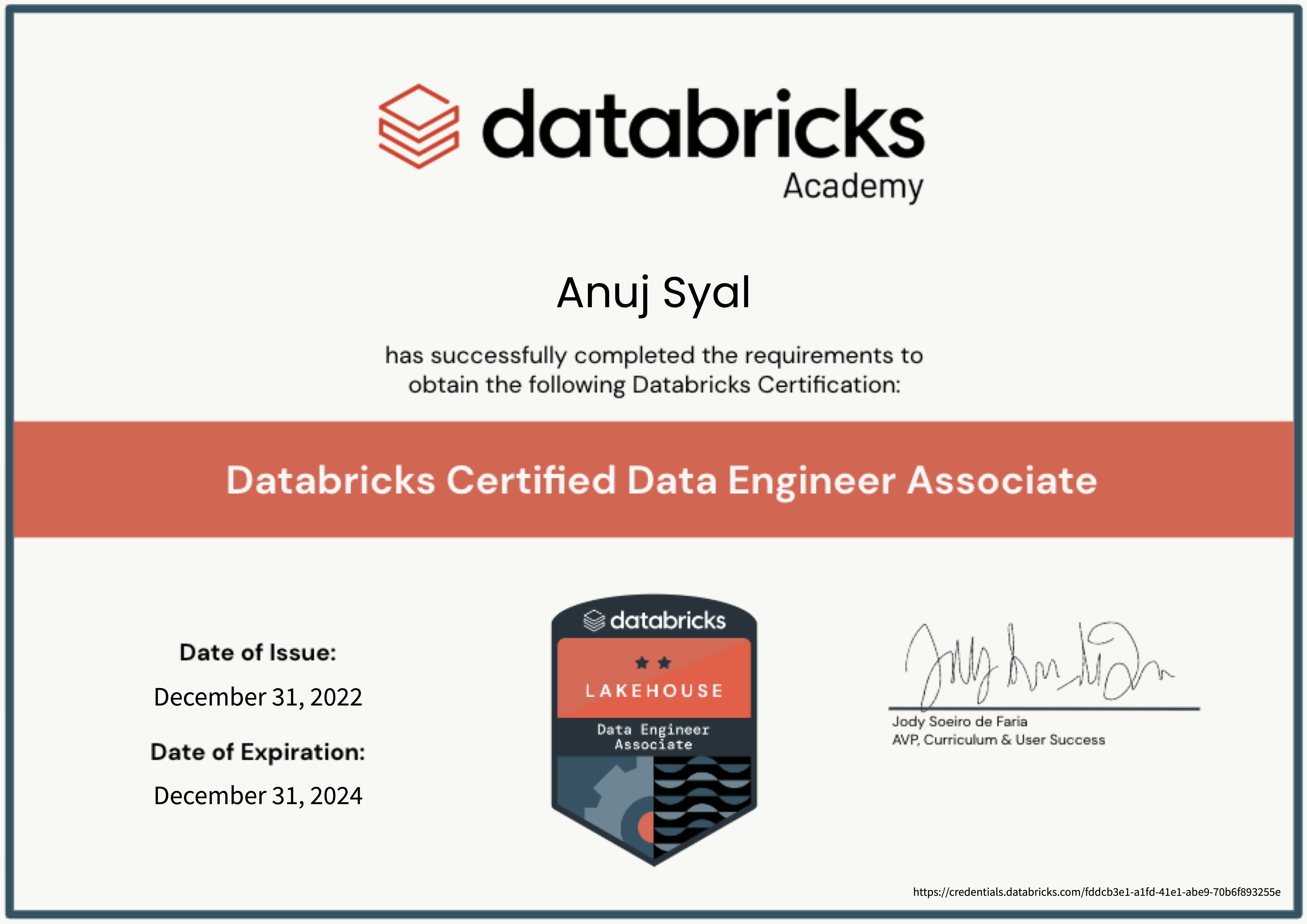 How I Passed Databricks Data Engineer Associate Exam