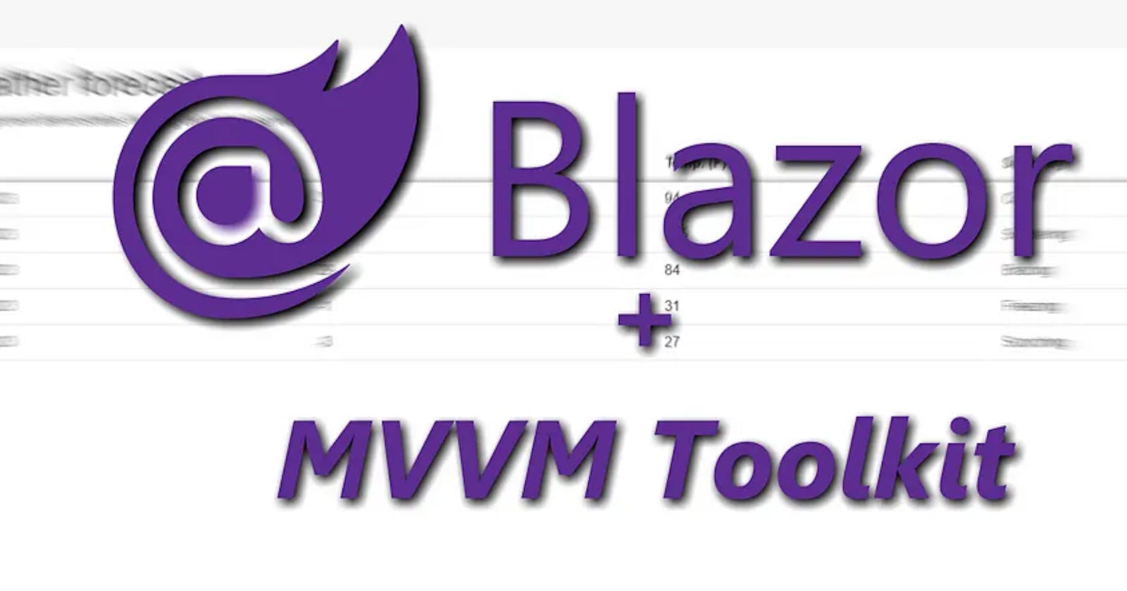 C# 및 MVVM 툴킷으로 Blazor 서버 애플리케이션 만들기 | bromix