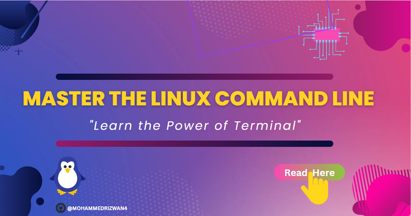 Mastering the Linux Terminal✨✍: A Comprehensive Guide to Commands and Concepts