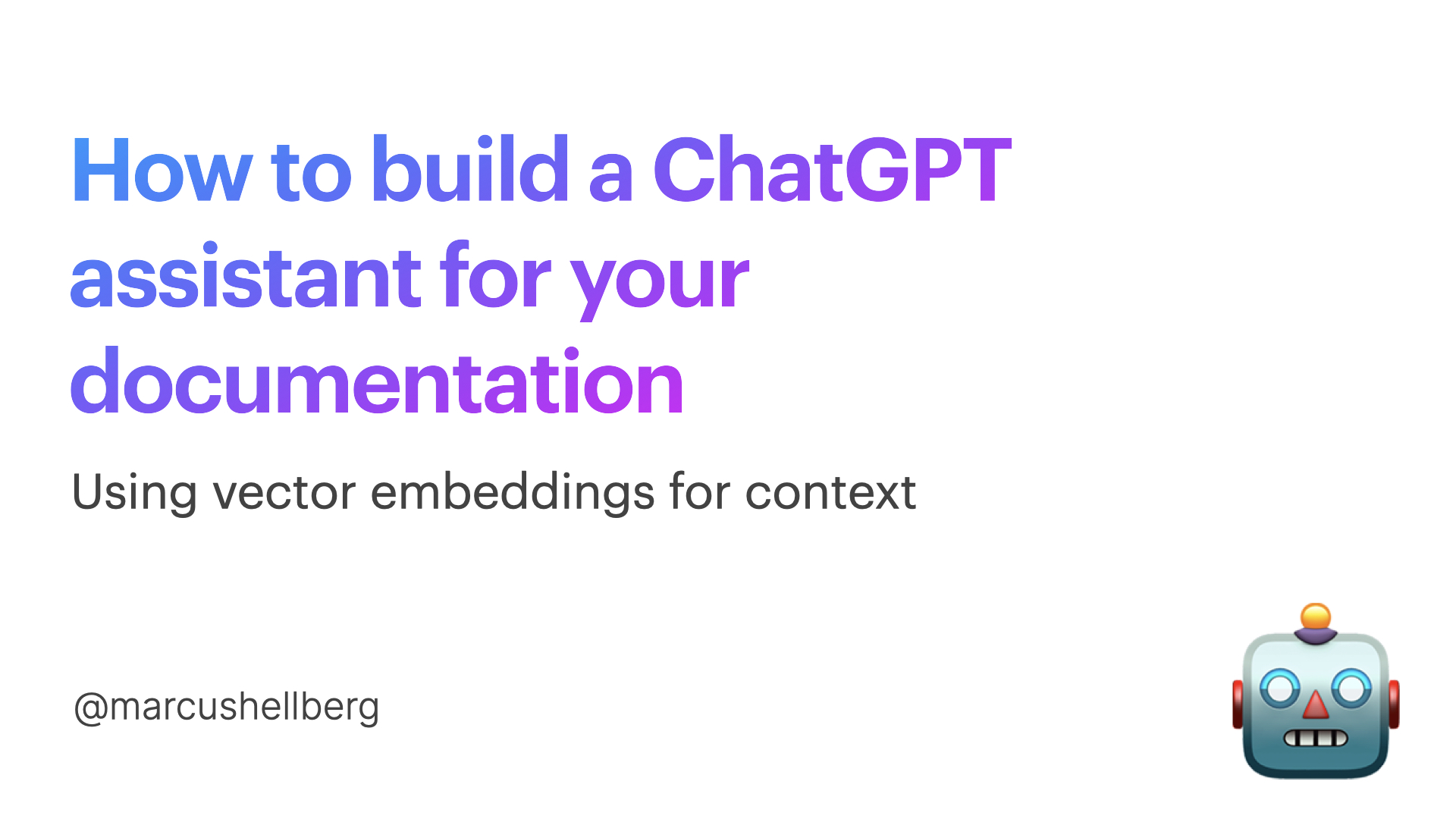 ChatGPT upgrade: using custom docs for developer support