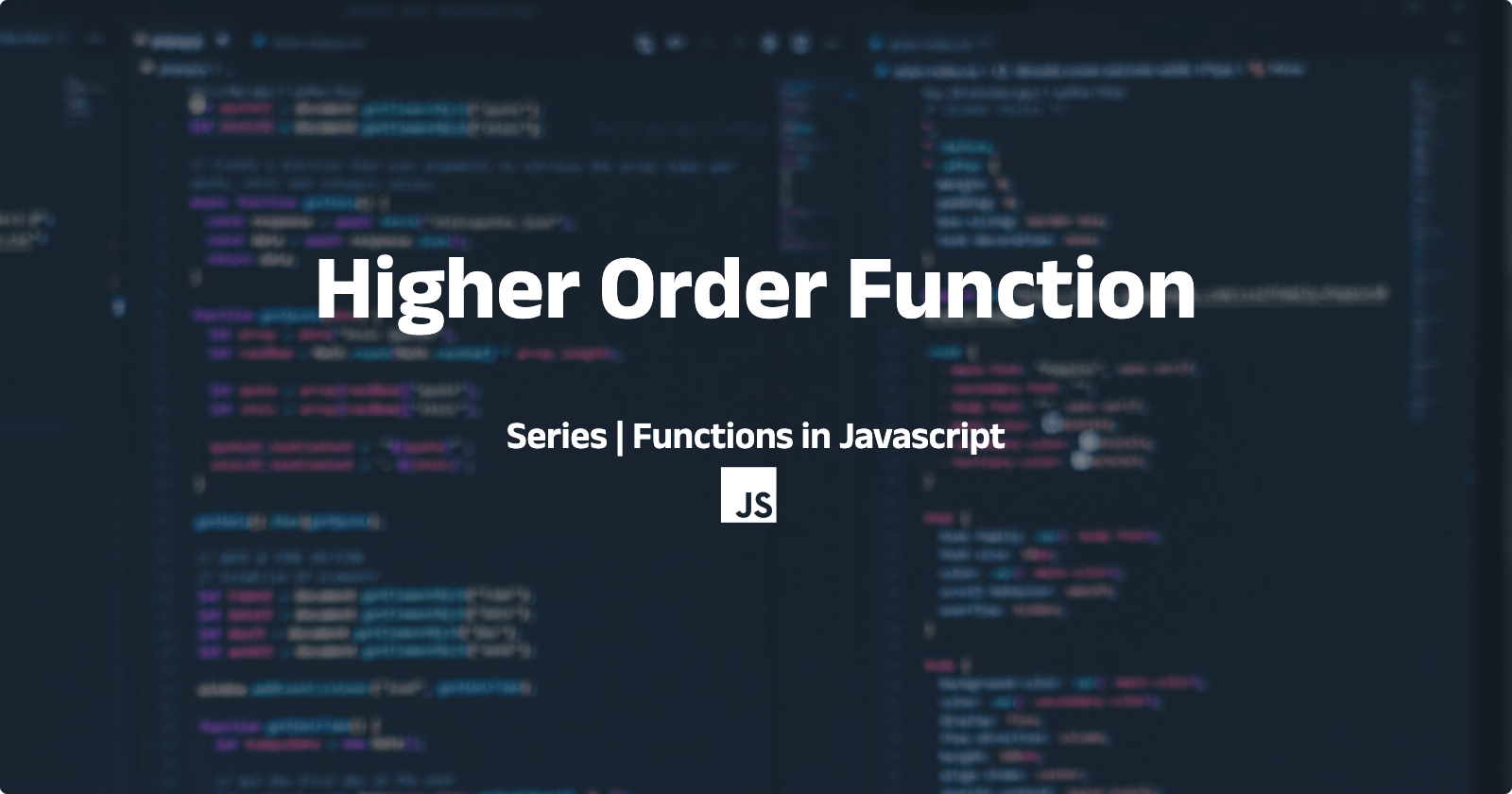Higher Order Function in JS