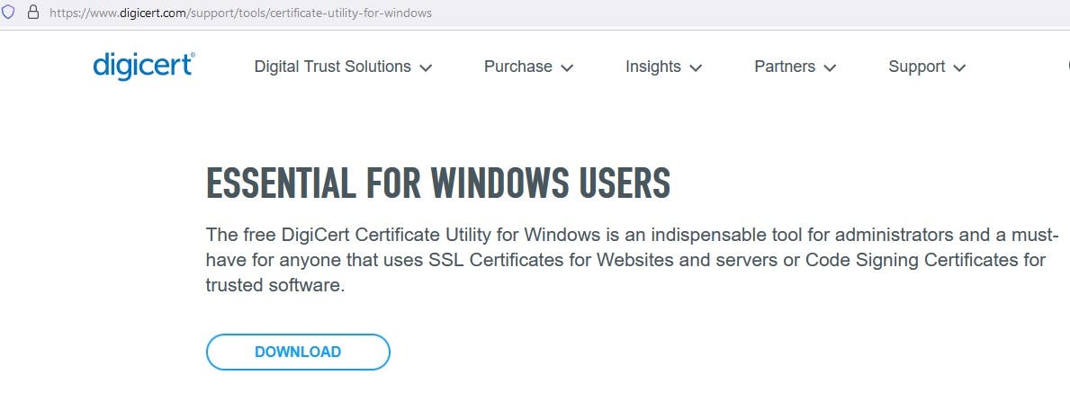 DigiCert-Certificate-Utility-Tool