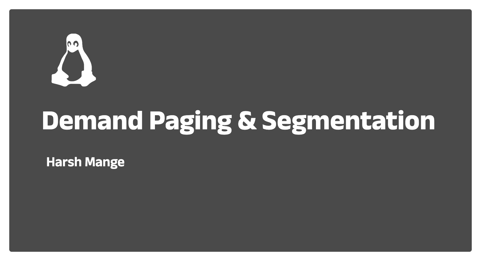 Understanding Demand Paging and Segmentation in Operating Systems