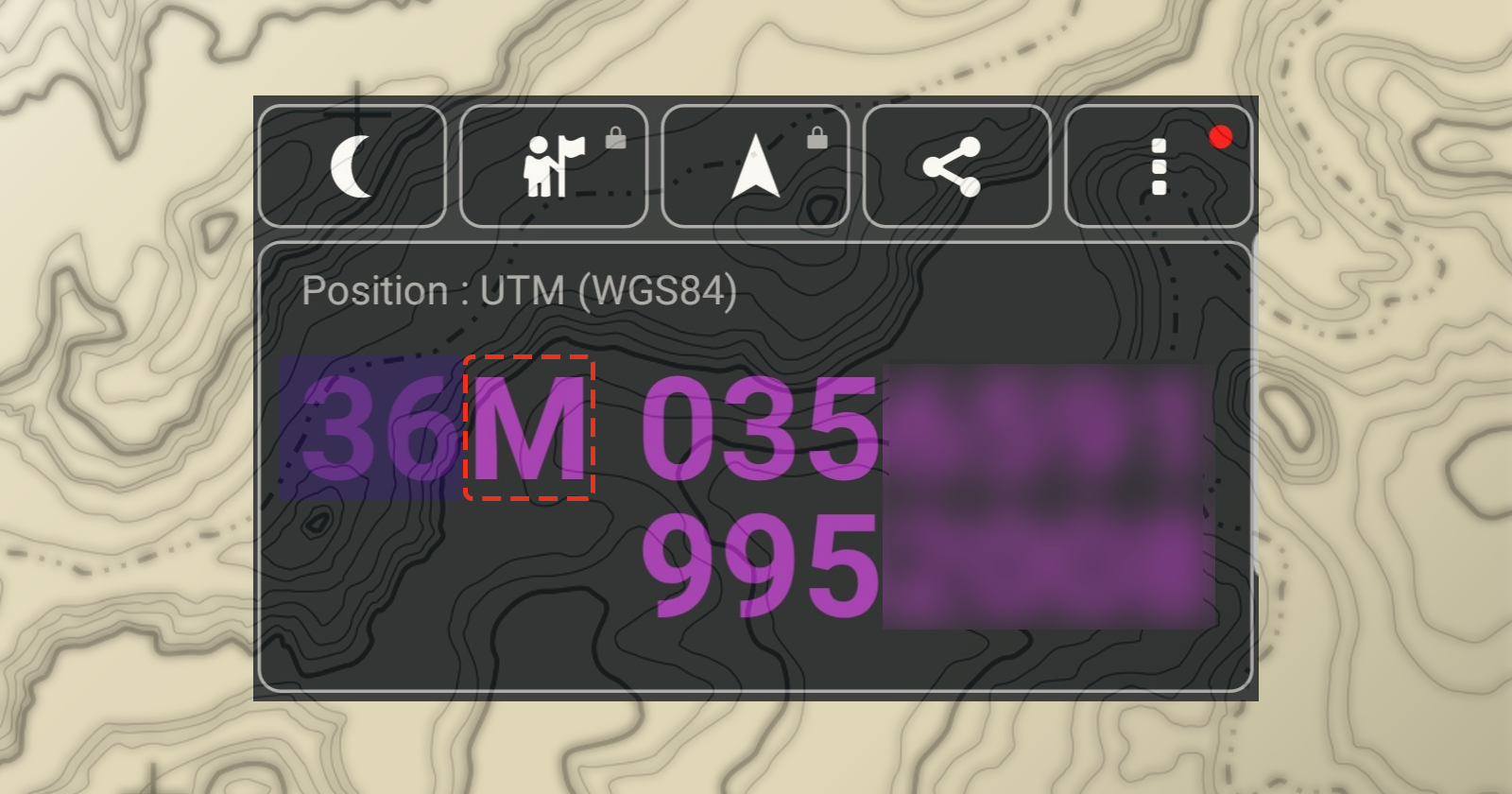 UTM Zone 36M Coordinates