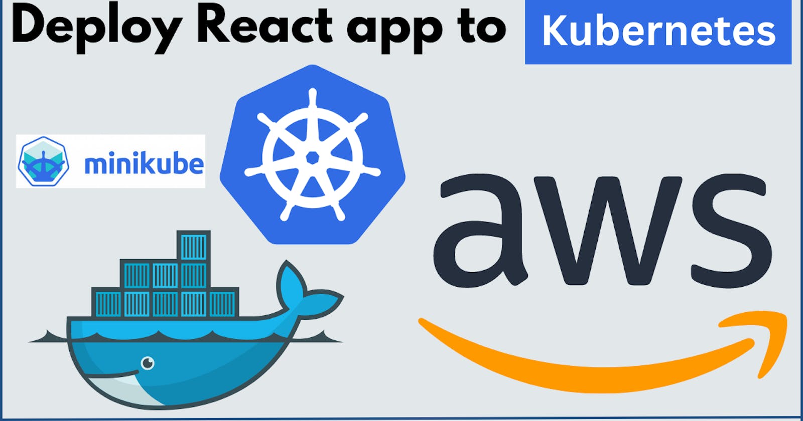 Deploy React app to kubernetes on AWS EC2