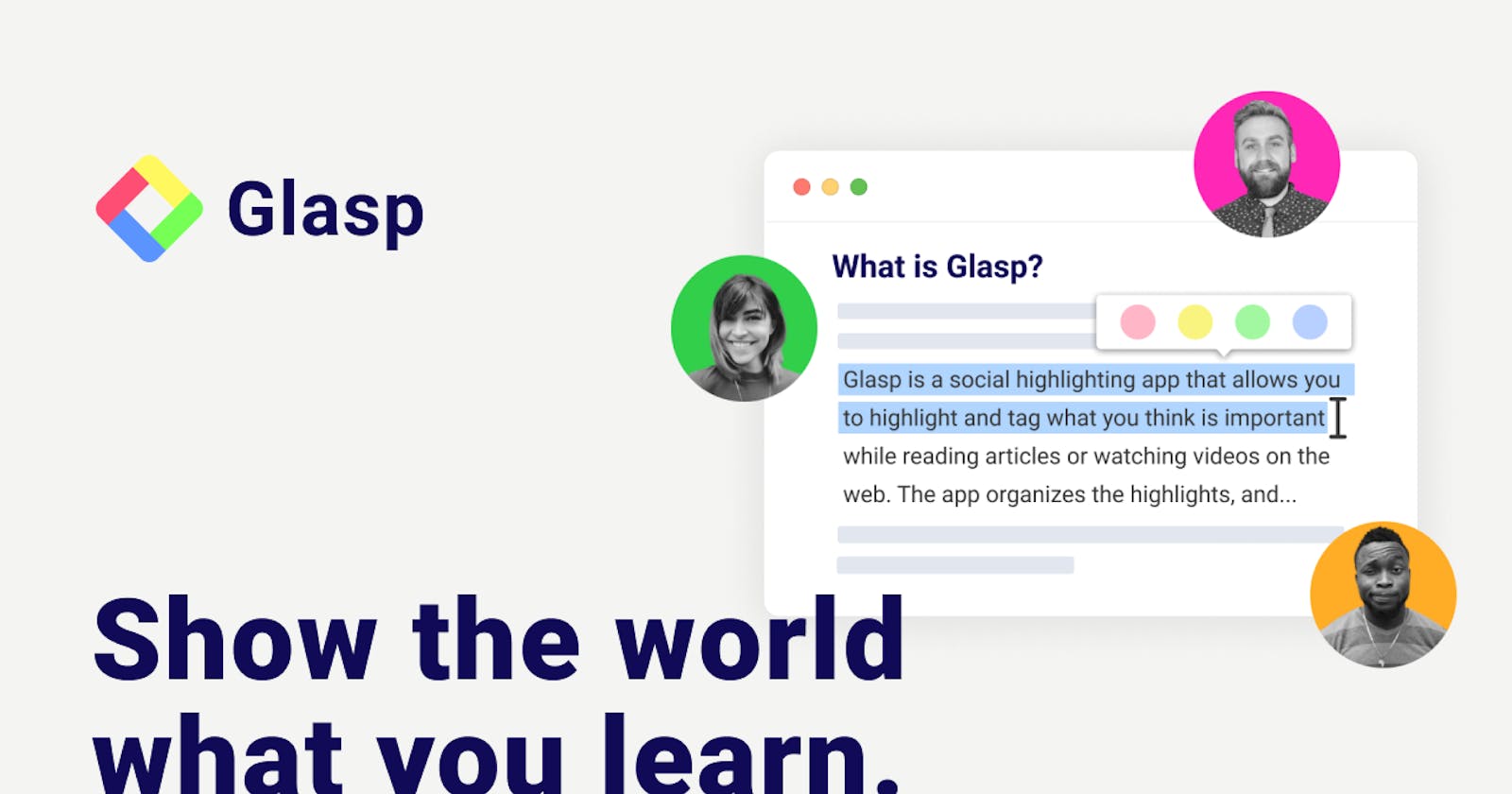 All You Need To Know About Glasp - A Social Web Highlighter