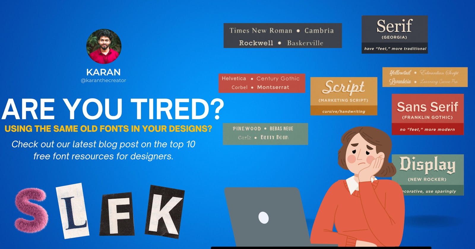 Are you tired of using the same old fonts in your designs?