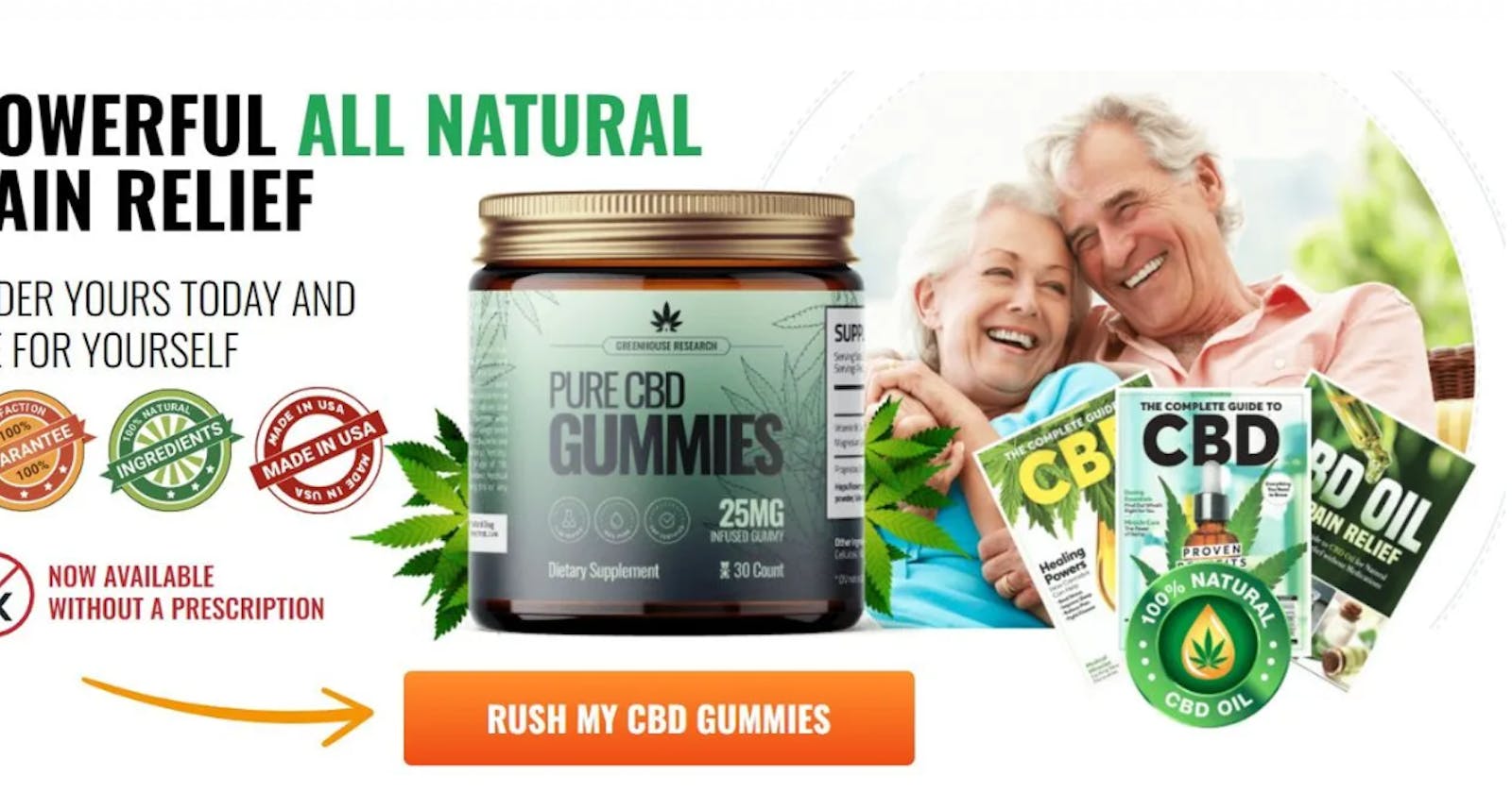 Greenhouse Pure CBD Gummies – *100% Legit, No.1 Relief Aches & Stress Candy, Does IT Really Work?