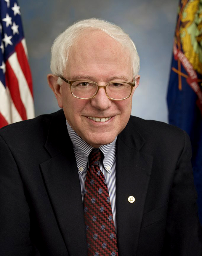 The bundled photo of Bernie