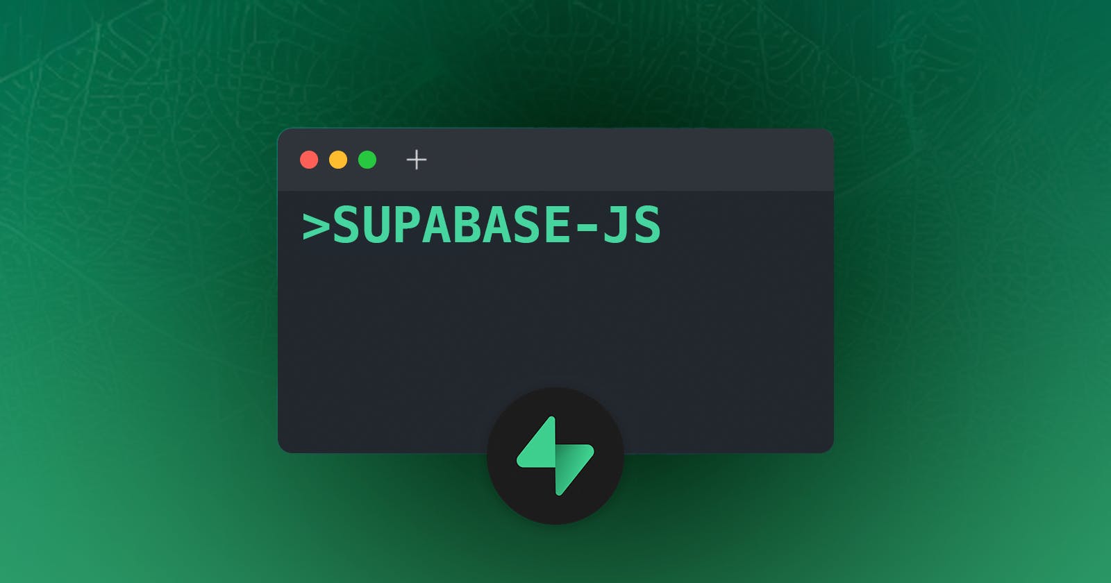 Using Supabase-JS as a Script in Your Terminal