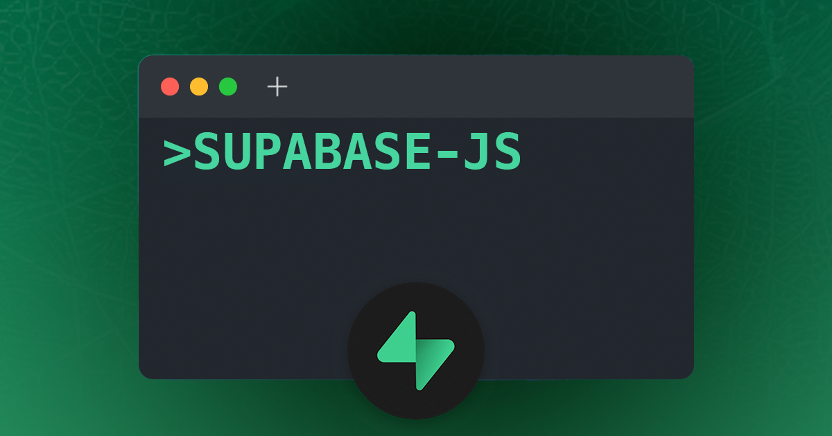 Using Supabase-JS as a Script in Your Terminal