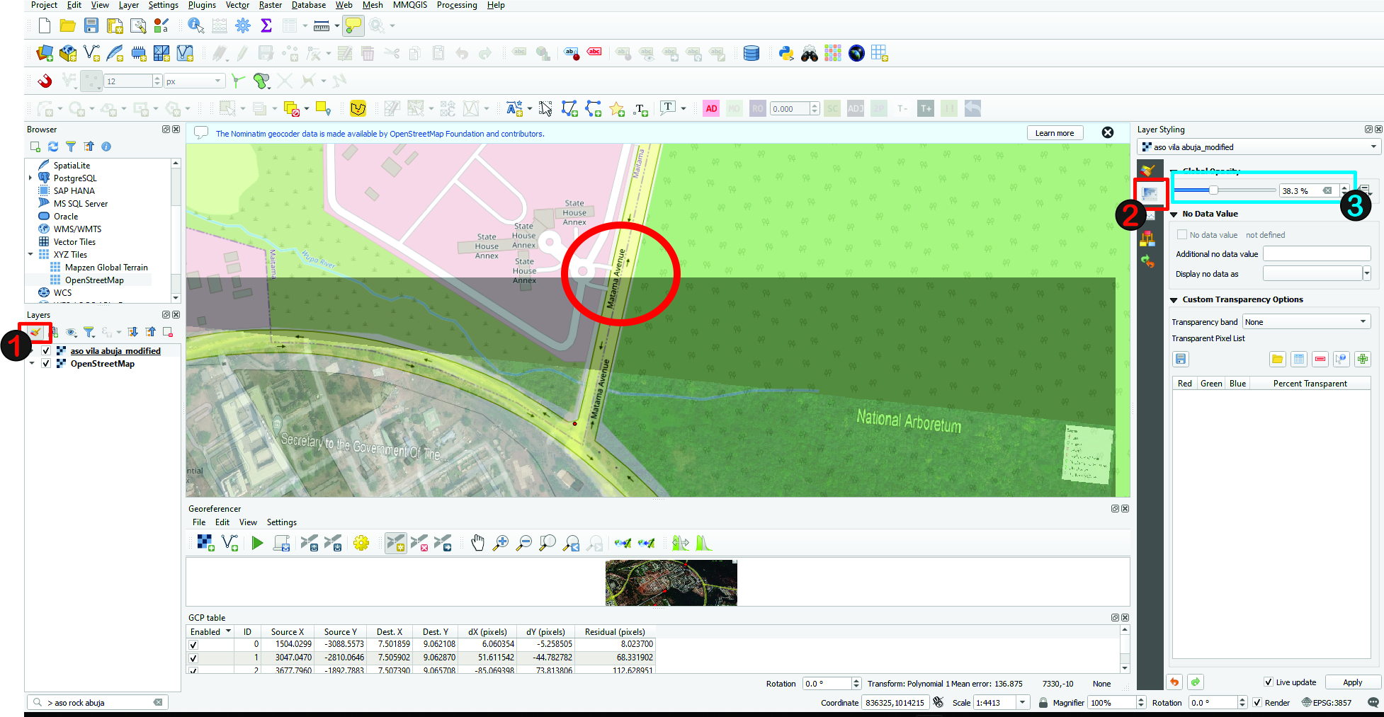 Georeferencing Scanned Maps, Satellite And Aerial Images In QGIS