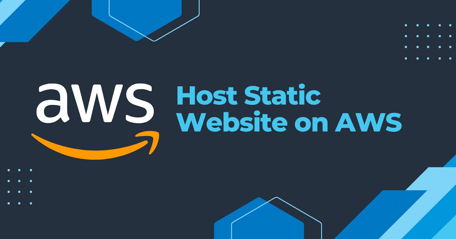 Host a static website on AWS S3 with Cloudfront and implement CI/CD