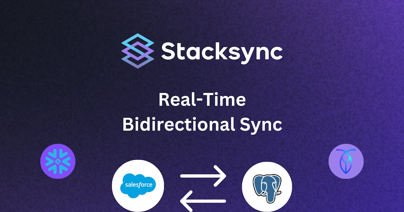 Stacksync: An alternative to Heroku Connect for Live Two-Way Salesforce and PostgreSQL Synchronization.