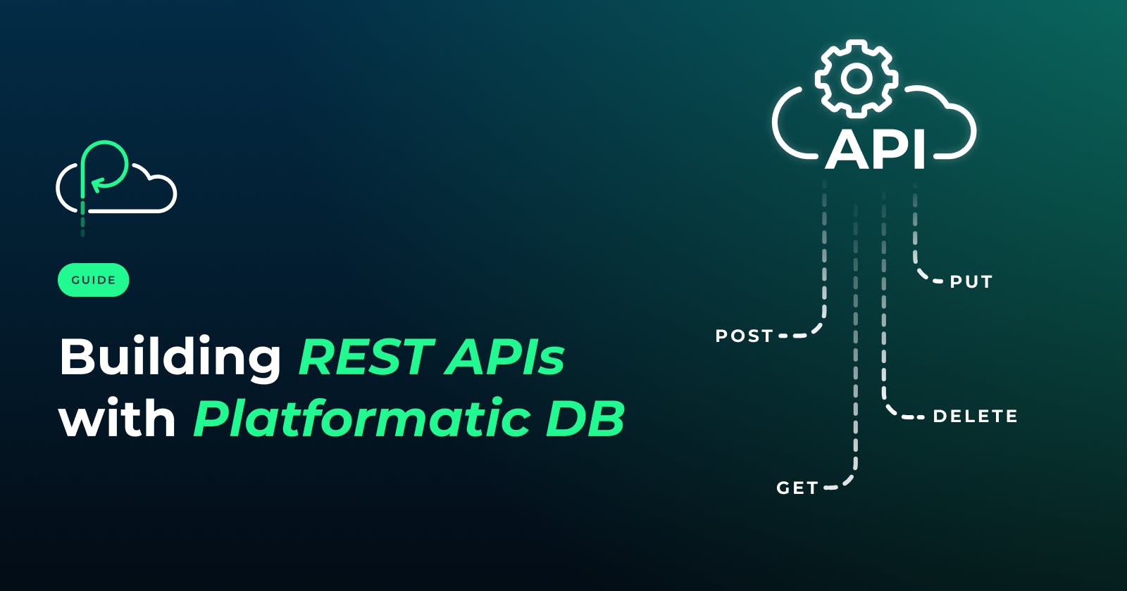 Building REST APIs with Platformatic DB