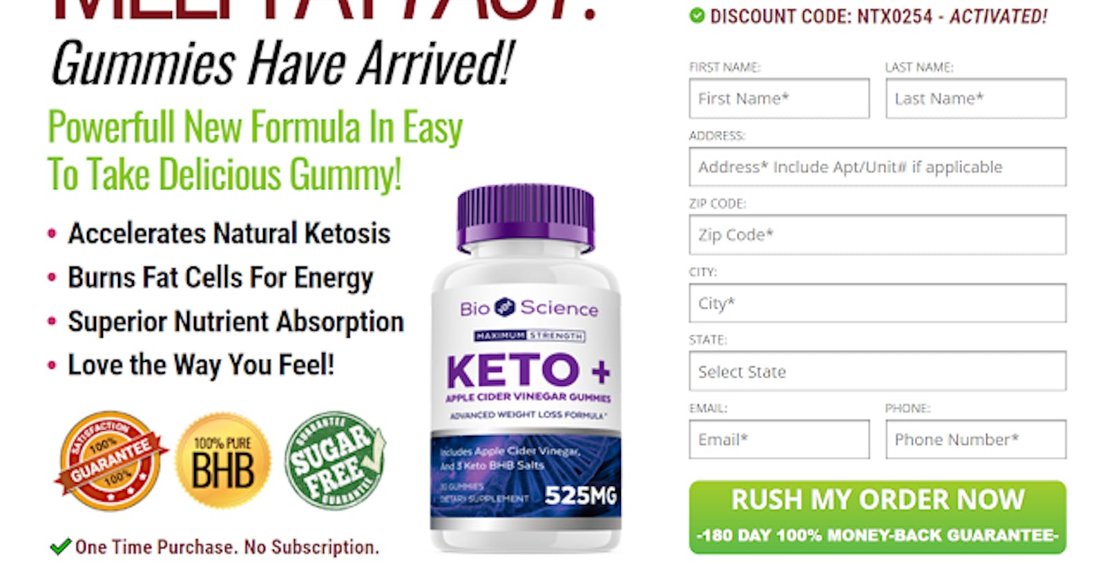 Bio Science Keto Gummies : Are They Safe For Lose Weight?