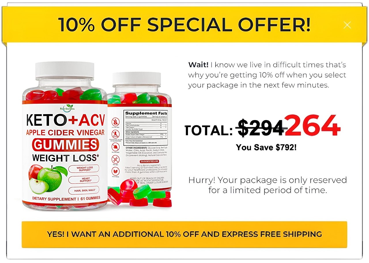 Keto ACV Gummies (Legit or Hoax) Side Effect, Benefit Ingredient Where to Buy!
