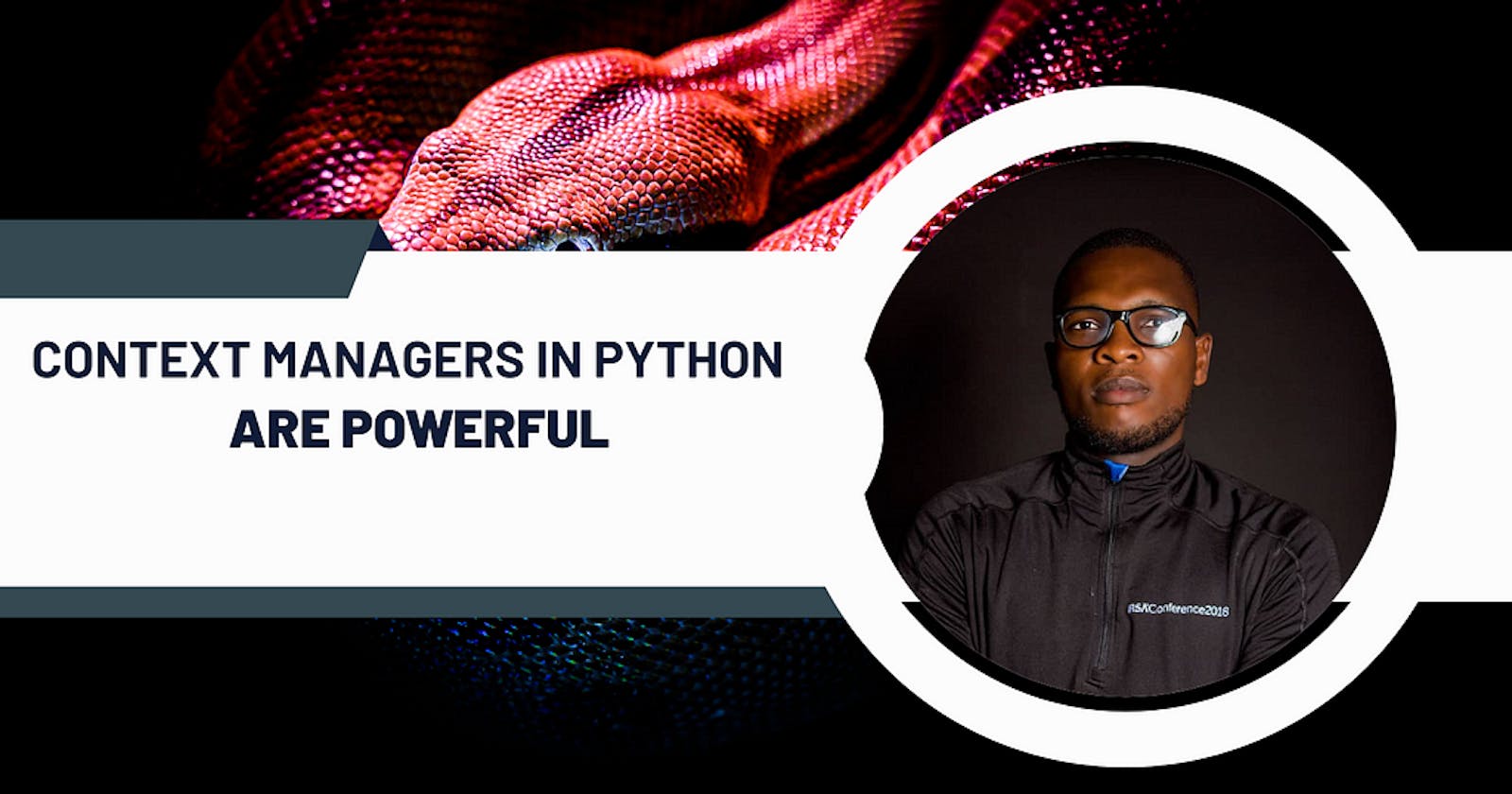 Python context managers are powerful