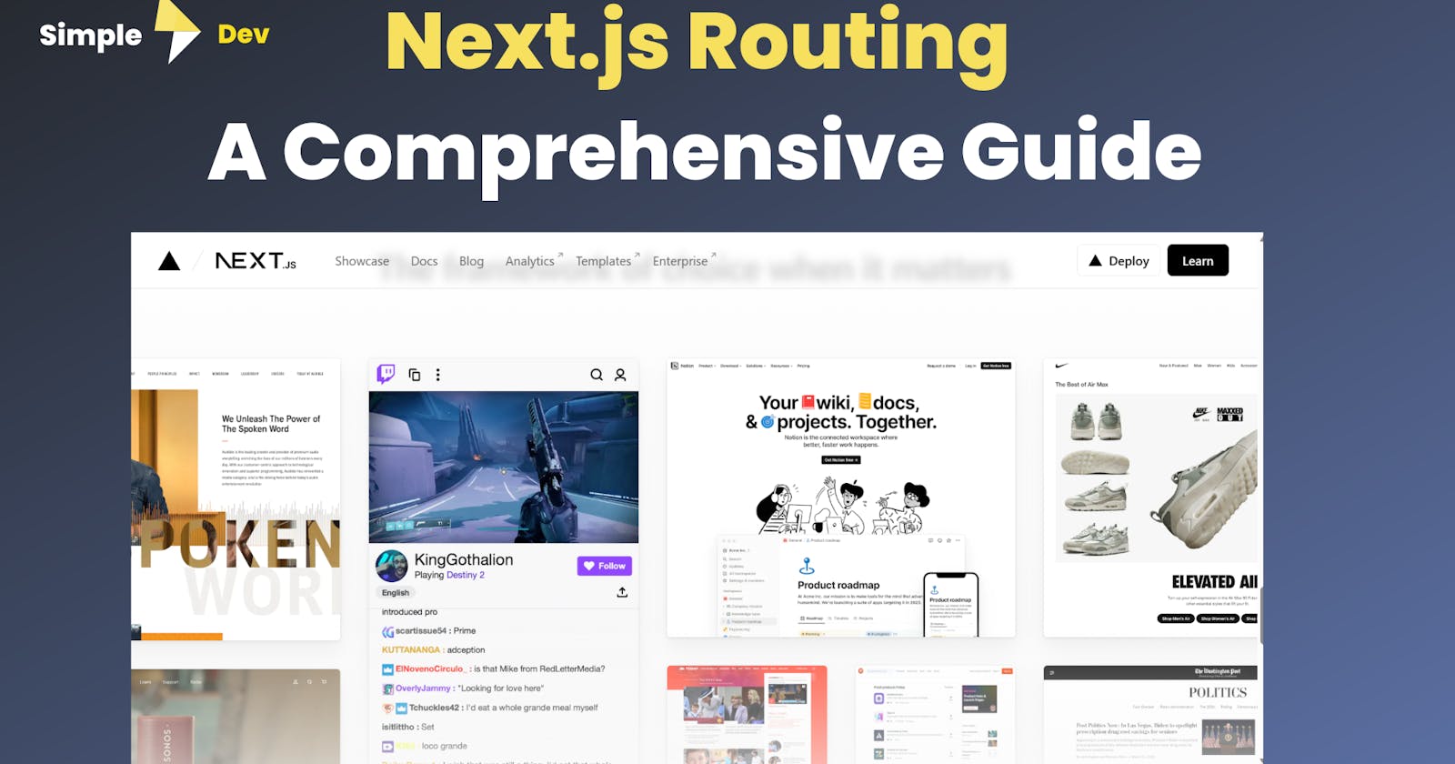 Next.js Routing: Exploring Client-Side, Dynamic, and Nested Routes