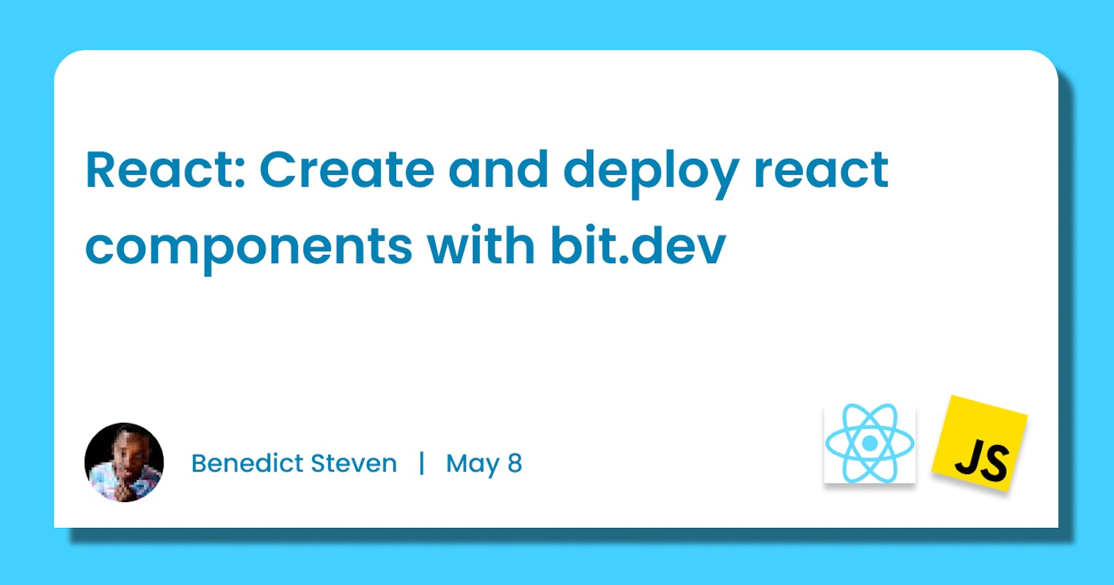 Create and deploy react components with bit.dev