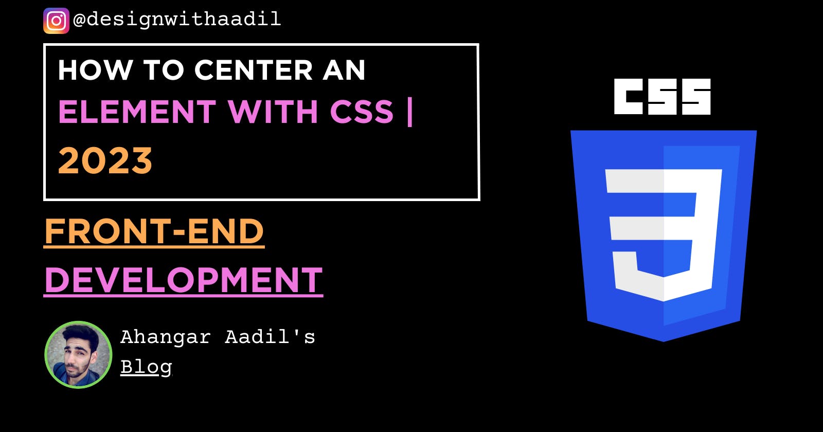 How To Center An Element With CSS | 2023