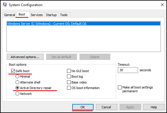System Configuration tool