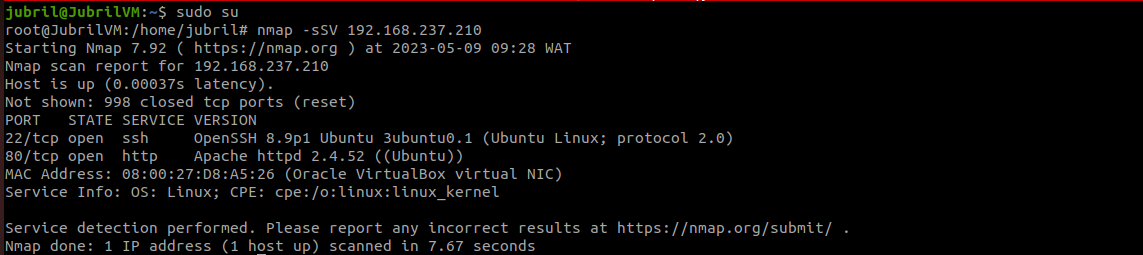 Linux Netdiscover Understanding
