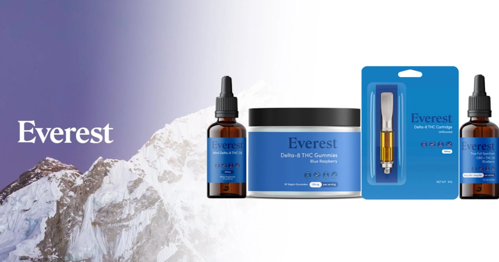 Experience the Natural Power of CBD with Everest Full Spectrum Gummies