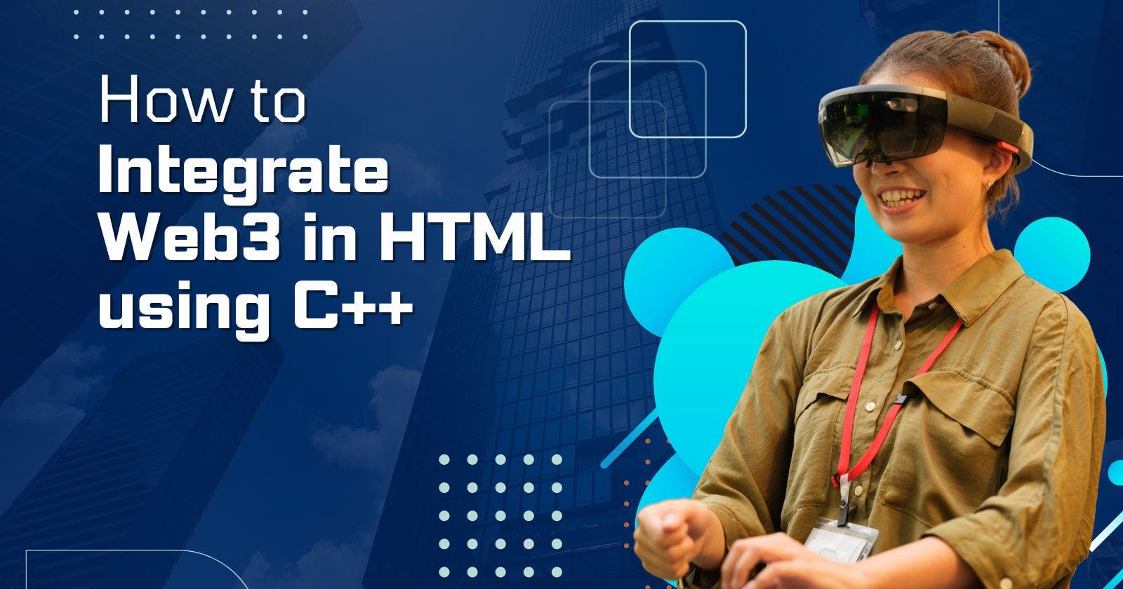 How to Integrate Web3 in HTML using C++