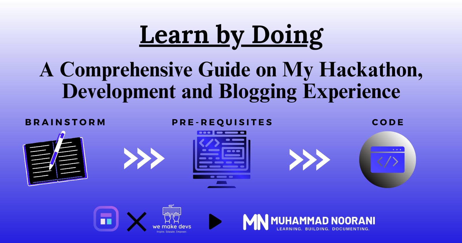 Learn by Doing: A Comprehensive Guide on My Hackathon and Blogging Experience