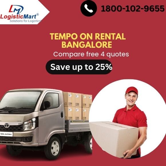 Truck Rental in Bangalore - LogisticMart