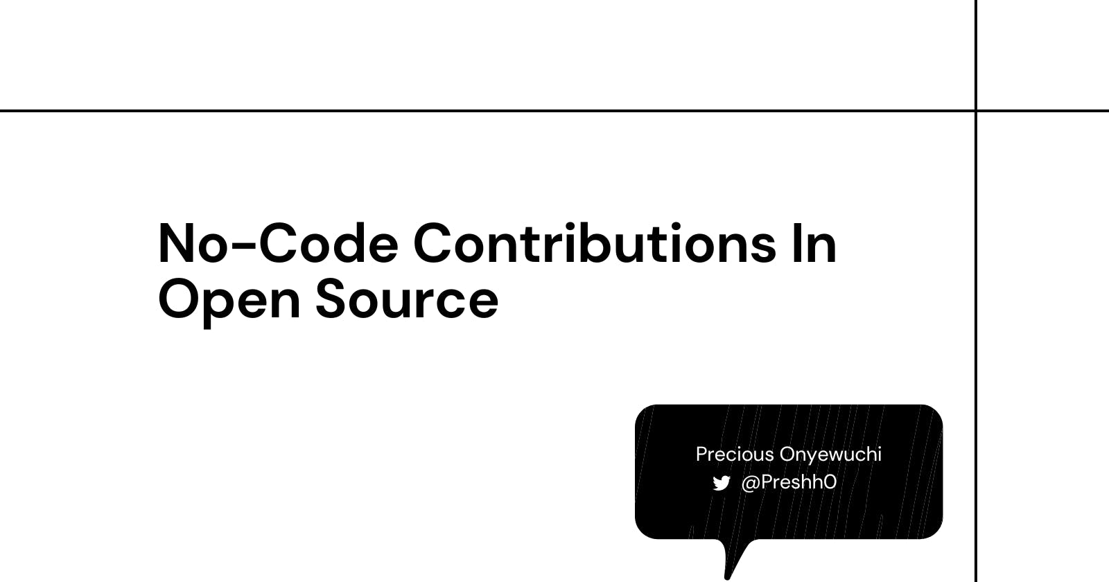 No-Code Contributions In Open Source