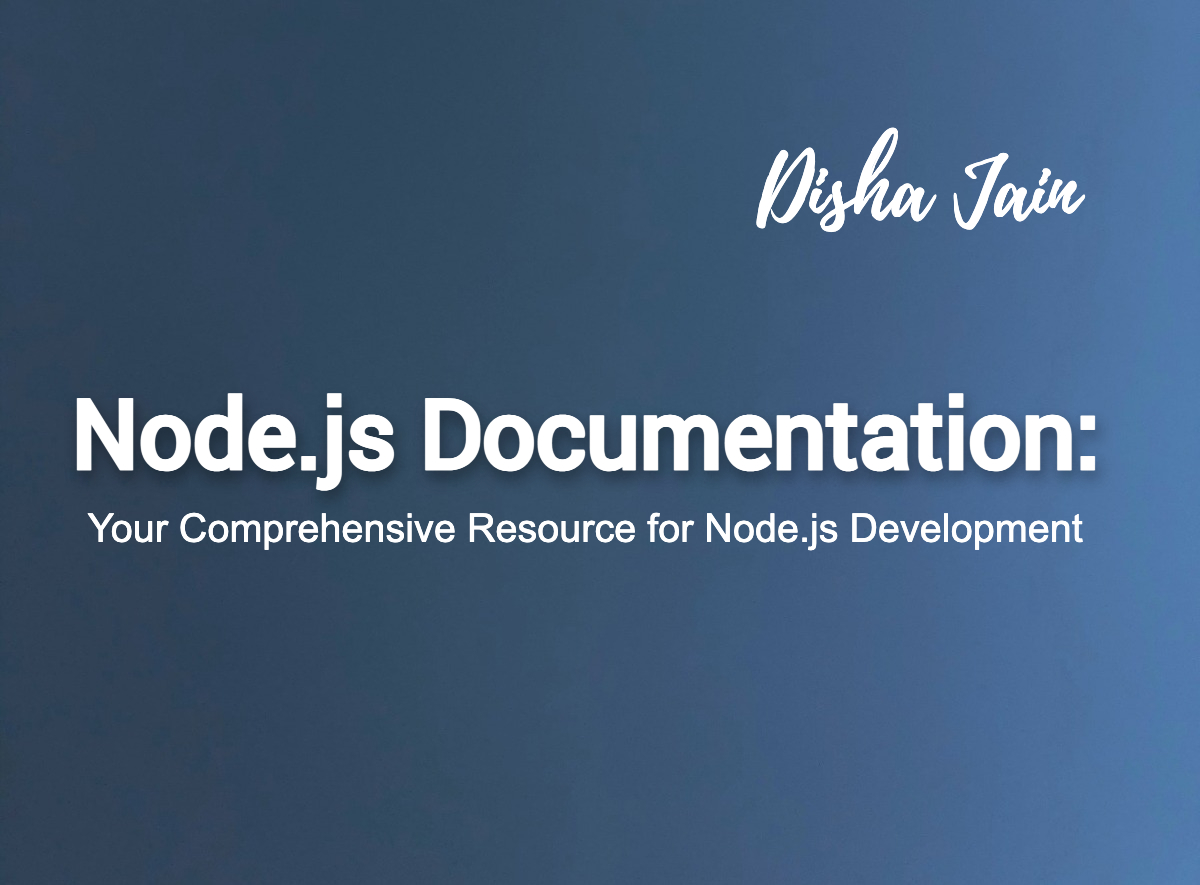 NodeJS Docs